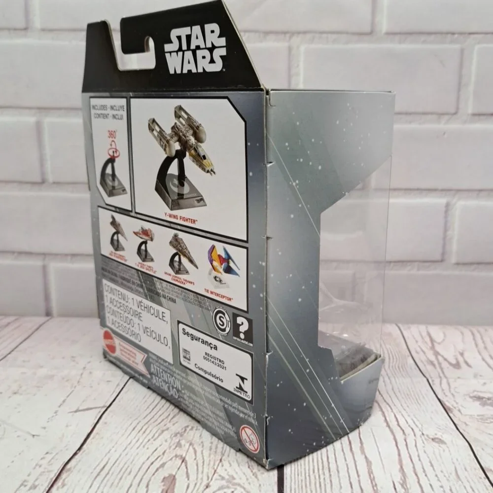 Hot‎ Wheels Starships Select Star Wars Y-WING FIGHTER #31 Sealed Box